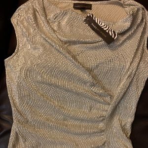 Shiny Gold XS Top
